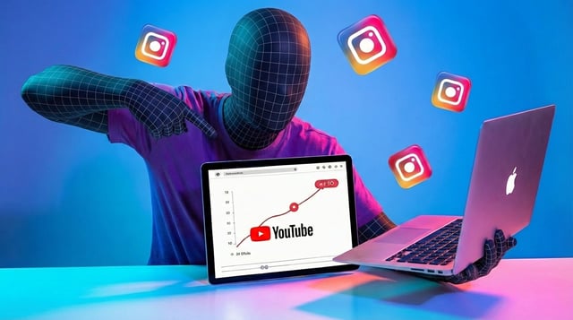 Exemple de miniature YouTube générée avec MinIA — aperçu 2